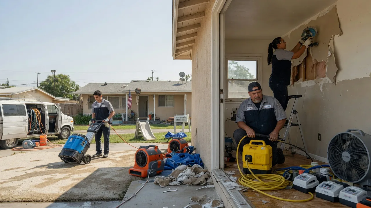 Water Damage Restoration in Woodleaf, NC near me